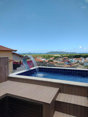 Linda vista para o mar